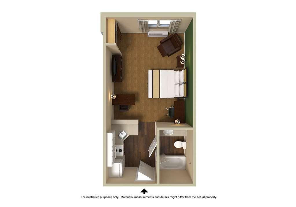 Extended Stay America Select Suites - Des Moines - Urbandale Clive Pokoj fotografie